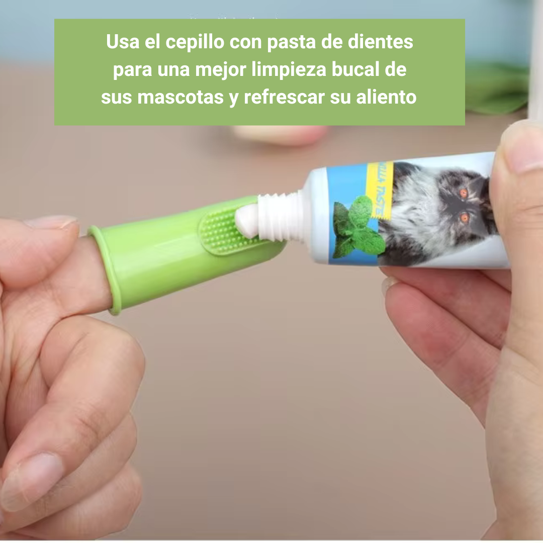 Cepillo de Dientes para Perros - Finger Toothbrush™