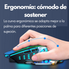 Mouse Inalámbrico, Silencioso y Recargable con Bluetooth para Juegos