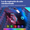 Mouse Inalámbrico, Silencioso y Recargable con Bluetooth para Juegos