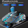 Mouse Inalámbrico, Silencioso y Recargable con Bluetooth para Juegos