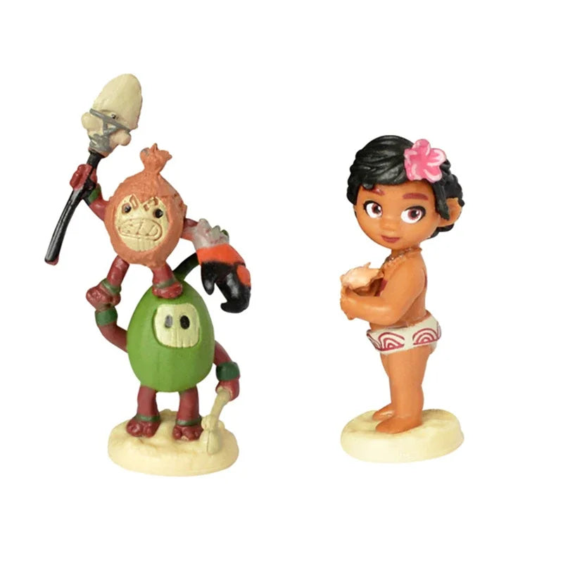 Set de 6 piezas de Figuras Moana