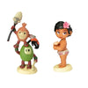 Set de 6 piezas de Figuras Moana