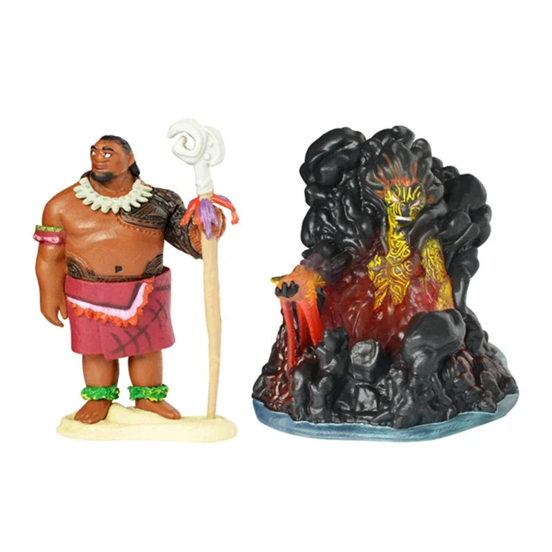 Set de 6 piezas de Figuras Moana