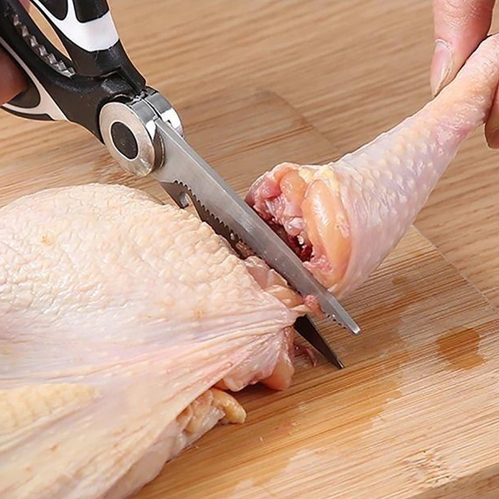 Tijeras de Acero Inoxidable para Cortar Pollo, Huesos, Pescado