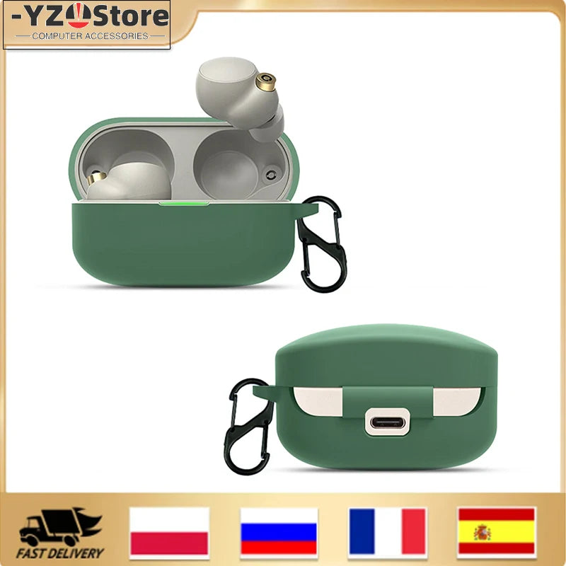Funda Protectora de Silicona para Auriculares Sony WF-1000XM4