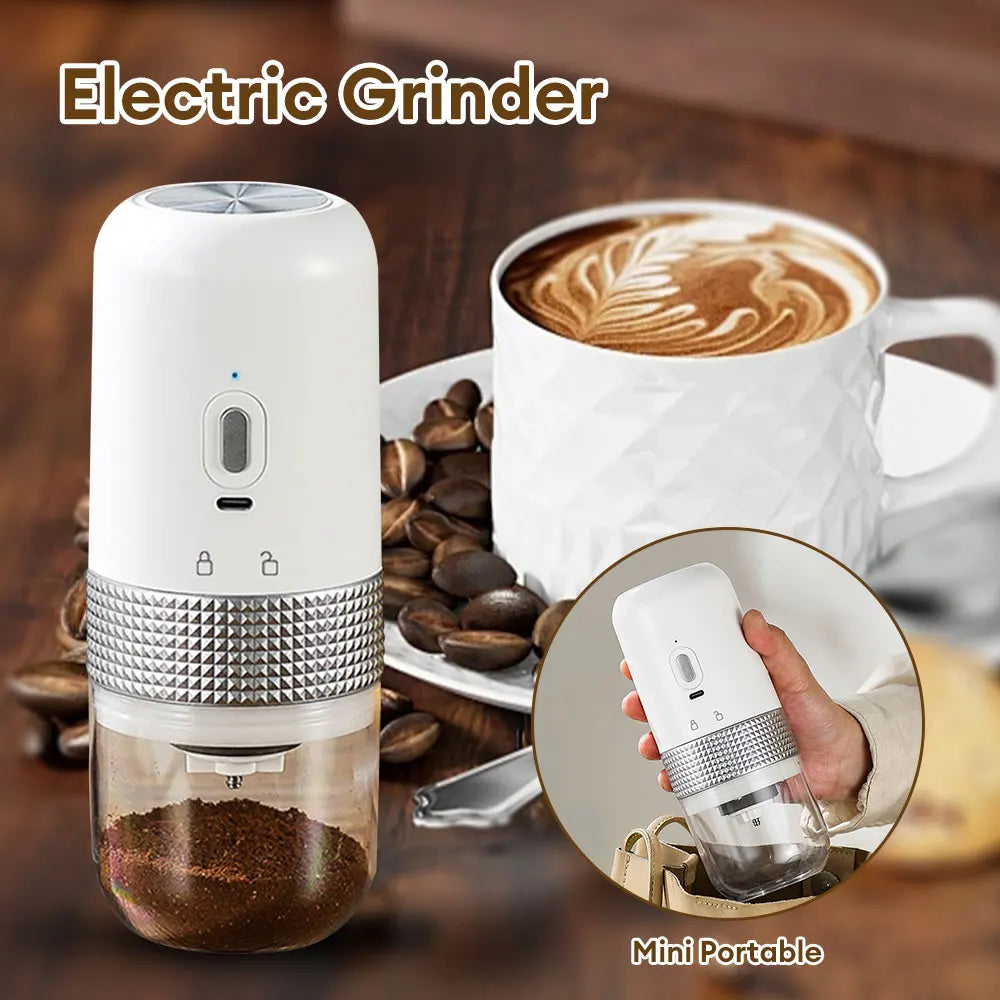 Molinillo de Café Eléctrico tipo C con Carga USB