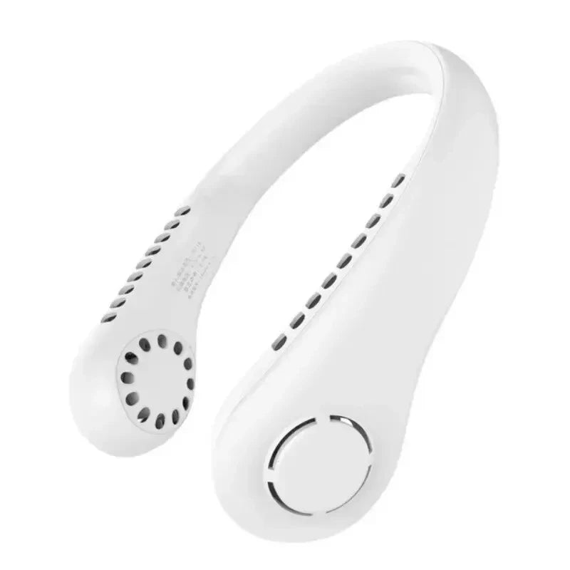 Ventilador portátil para el cuello, carga por USB