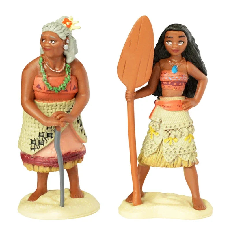 Set de 6 piezas de Figuras Moana